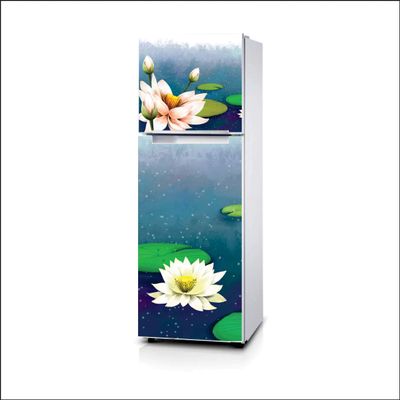 AH Decals Vinyl Flowers Fridge Sticker, 23.62 x 62.99 Inches, Multicolour