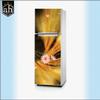 AH Decals Vinyl Flowers Fridge Sticker, 23.62 x 62.99 Inches, Multicolour view 4