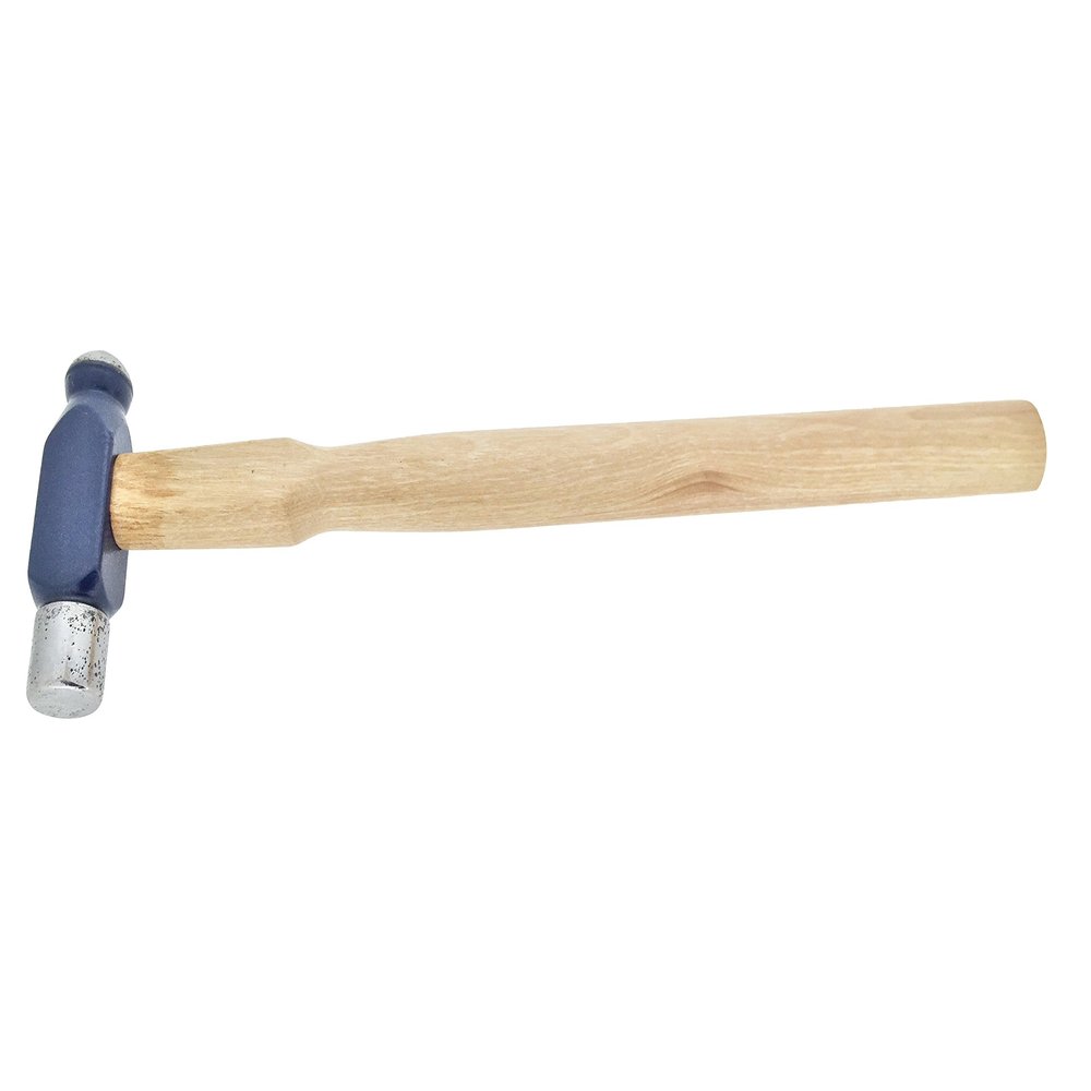 Oscar 110 Gm Ball Pein Hammer Jewellery Tool, Model Engineering, Workshop, Jewelry Craft with Hard Wood Handle