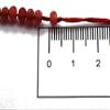 The Design Cart Brown Transparent Tyre/Rondelle Faceted Crystal Beads (2 mm) (1 String) for Jewellery Making, Beading, Embroidery, Art and Craft view 2