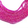 The Design Cart Pink/Magenta Rainbow Tyre/Rondelle Faceted Crystal Beads (8 mm) (1 String) for Jewellery Making, Beading, Embroidery, Art and Craft view 1
