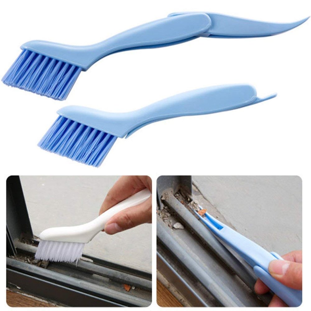 Cleaning Brush Specially Design Clean Sliding Door Window Tracks Tool (1 Piece, Random Color/Design Will be Shipped)