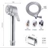 DRIZZLE Micro Health Faucet with 1 Meter Flexible Tube and Wall Hook view 2