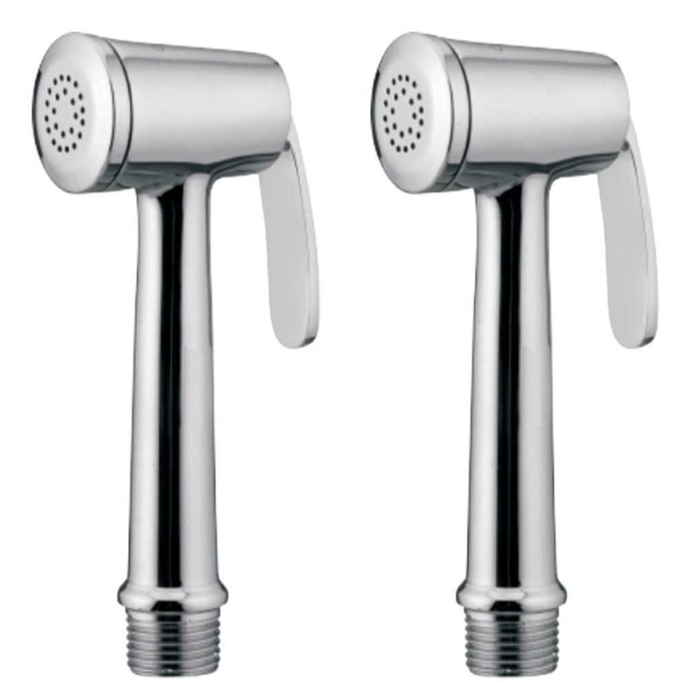 DRIZZLE Robin Brass Health Faucet Head | Toilet Bidet | Sink Sprayer (Pack of 2 Pieces)
