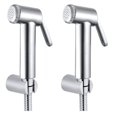 Drizzle Aqua Health Faucet with 1 Meter Flexible Tube and Wall Hook - Set of 2