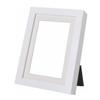 Natraj Studio White Synthatic Wood Stand Mount Photo Fram (5X7X1.25) view 1