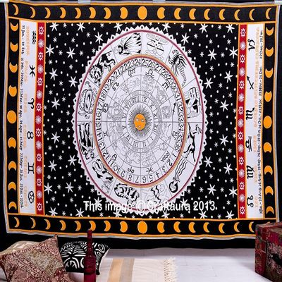 Textile Export Cotton Decorative Wall Hanging (84 x 54 inch, Multicolour)