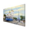 999STORE Wooden Stretched Framed paintings for living room wall painting art frames bed dcor home Old city painting for wall decoration (Canvas 18X24 Inches Strectched Canvas) FLPSZ131072017117 view 3