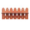 Sehaz Artworks GardenFence-Brown-KeyHolder Wooden Key Holder (7 Hooks) view 1