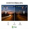 Quick Sense QS-302 Photocell Sensor Switch | 220-240V AC | 10A Load Capacity | Adjustable Light Sensitivity 10100LUX | Automatic Day-Night Light Controller | Outdoor Street & Garden Light Sensor view 2