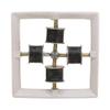 LOVELY KMS 9x9" Inch Square Shape 4 Pcs. Hopper Magnet Available in Multicolor Pack of 1 view 3