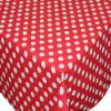 Oasis Home Collection Cotton Printed Table Cloth - 6 Seater - Red view 2