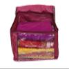 ANNAPURNA SALES 9" Big Saree Cover | Saree Storage Box & Closet Organizer | Dress Cover & Suit Cover for Wardrobe | Clothes Storage Bags | Parachute Big Saree Organizer | Pack of 3 Pcs | Maroon view 2