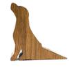 JAAMSO ROYALS Dog Design Small Non-Slip Wooden Door Stoppers view 3