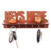 Sehaz Artworks KeysHere_Shelf-Brown-KeyHolder Wooden Key Holder (7 Hooks) view 2