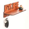 Sehaz Artworks KeysHere_Shelf-Brown-KeyHolder Wooden Key Holder (7 Hooks) view 3