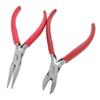 OSCAR Diagonal Side Flush Cable Cutter Cutting Copper Wire Shears Pliers & Half Round Nose Beading Wrapping Jewellery Tools view 1