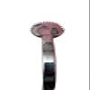 Gitachi Iron, Stainless Steel Coconut Scraper, Silver view 3