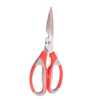 Cruzun Kitchen Scissors - Stainless Steel Kitchen Poultry Shears - Multipurpose Kitchen Scissors for Cutting Vegetables, Meats, Clothes, Nut Cracker and Bottle Opener