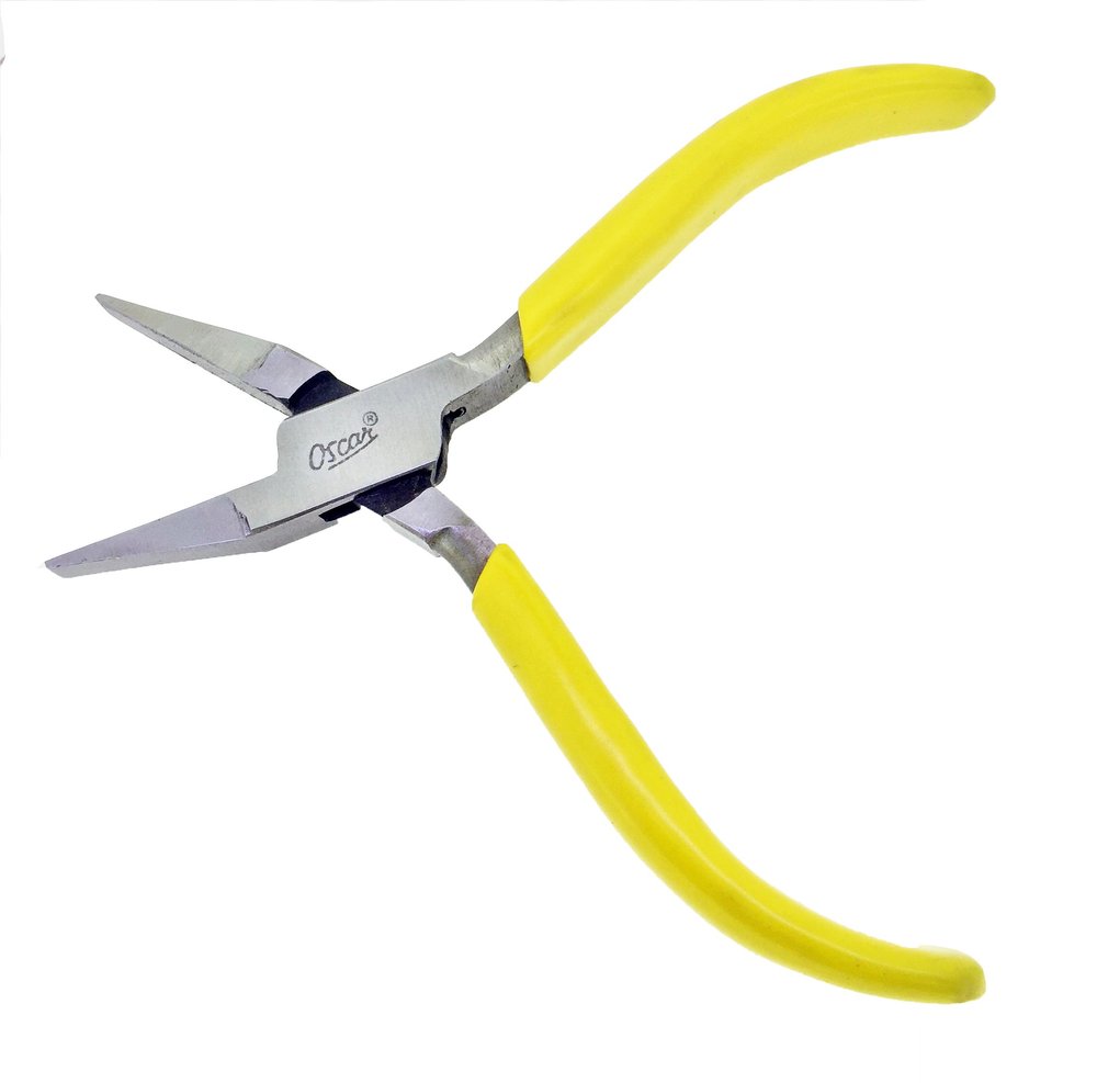 Oscar 5 1/8" Flat Nose Forming Ring Bending Metal Wire Shaping Pliers