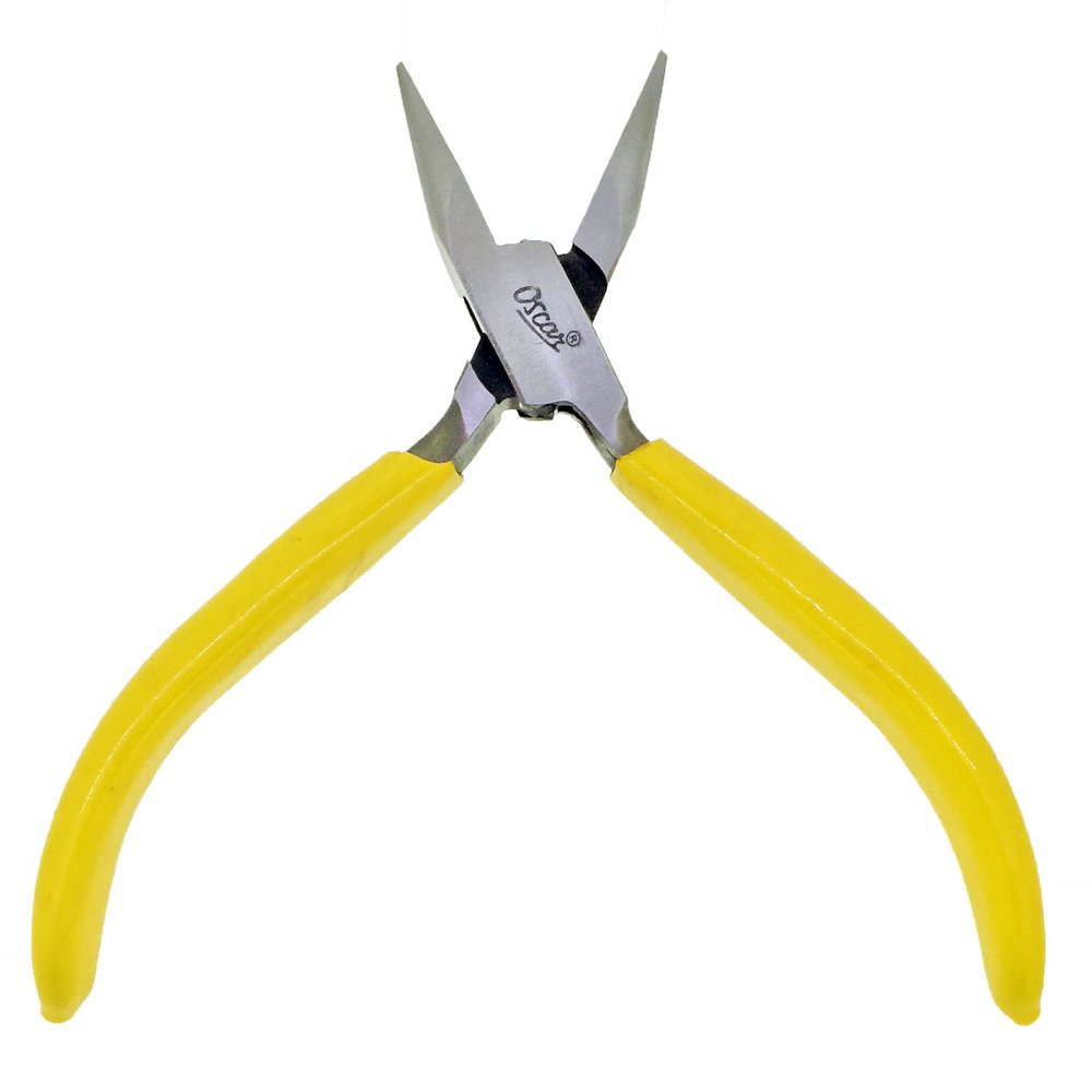 Oscar Half Round Nose Pliers 5 1/8" Jewelers Hobby Jewelry Repair Wire Wrapping Tool