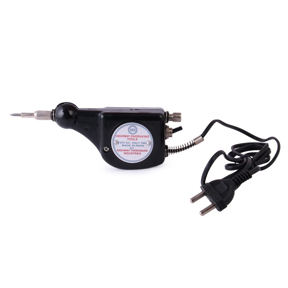 LOVELY 230 V Electric Engraving Machine Tool For Metal Steel Leather Vessel Wood Plastic Jewelry Utensil Pack of 1