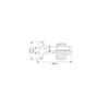 Spider Stainless Steel Auto Concealed Hinge (AHS261-0 Degree) (5 Pairs) (Full Overlay) view 2