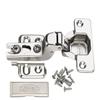 Spider Stainless Steel Auto Concealed Hinge (AHS261-0 Degree) (5 Pairs) (Full Overlay) view 3