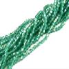 The Design Cart Green Rainbow Transparent Bicone Crystal Beads (4 mm) (1 String) for Jewellery Making, Beading, Embroidery, Art and Craft view 1