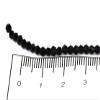 The Design Cart Black Opaque Bicone Crystal Beads (4 mm) (1 String) for Jewellery Making, Beading, Embroidery, Art and Craft view 2