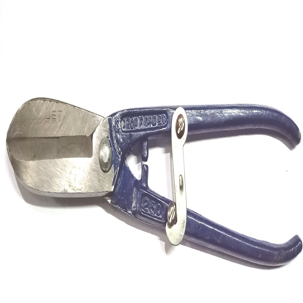 LOVELY Jet 8" Inch Tin Cutter Metal Sheet Cutter with Spring Tool Pack of 1 Pc