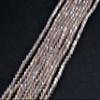 The Design Cart Baby Pink Rainbow Transparent Bicone Crystal Beads(4 mm) 1 String for Jewellery Making, Beading, Arts and Crafts and Embroidery. view 1