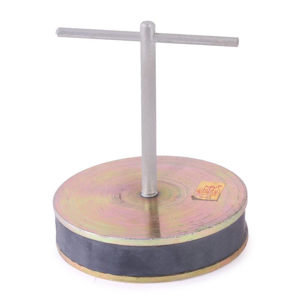 LOVELY 5" Inch Round Lifting Magnet with T Handle -Pack of 1 Pc.