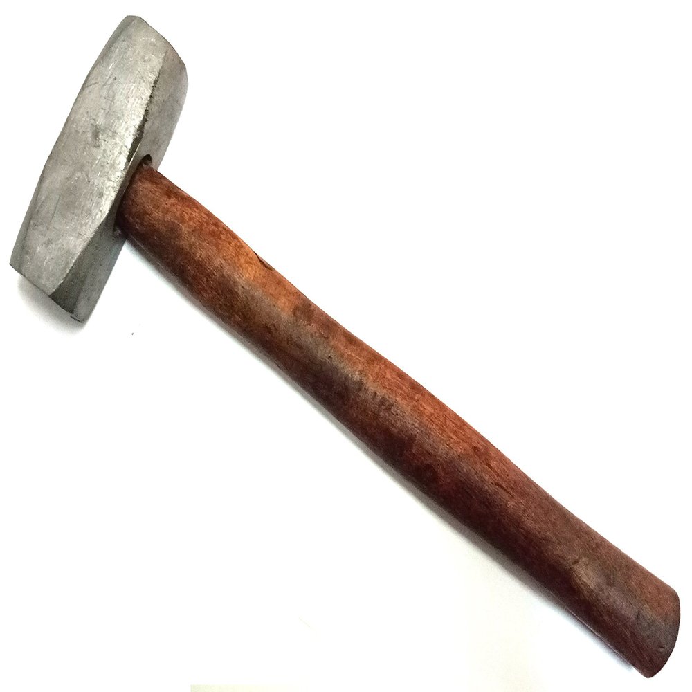 LOVELY Lead Hammer with Wooden Handle_Size 500 Gms_Pack of 1 Pc.