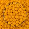 Embroiderymaterial 6/0 (4MM) Preciosa Seed Beads for Bracelet, Jewelry Making, Crafts, Hair Bidding, Pens, Mardi Gras & Embroidery (100 Gram) Orange Color view 1