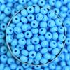 Embroiderymaterial 6/0 (4MM) Preciosa Seed Beads for Bracelet, Jewelry Making, Crafts, Hair Bidding, Pens, Mardi Gras & Embroidery (100 Gram) Sky Blue Color view 1