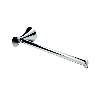 Viking Wall Mounted Flat Open Towel Ring Holder - Chrome Finish