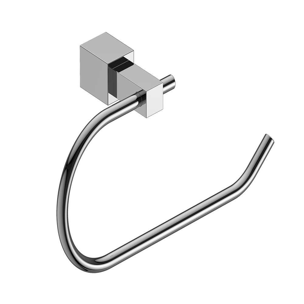 Amity Dzire Napkin Hanger | Towel Holder | Napkin Ring, Wall Mounted for Kitchen, Wash area, Bathroom, AISI 304 Grade Stainless Steel with Chrome Finish