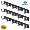 MADHULI Exclusive Dual Tone-5 Hooks Bathroom Cloth Hooks Hanger Door Wall Bedroom Bathroom Robe Hooks Rail for Hanging Keys,Clothes,Towel Hooks (Pack of 3) view 3