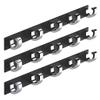 MADHULI Exclusive Dual Tone-5 Hooks Bathroom Cloth Hooks Hanger Door Wall Bedroom Bathroom Robe Hooks Rail for Hanging Keys,Clothes,Towel Hooks (Pack of 3) Cashew view 1