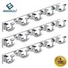 MADHULI Exclusive 5-hook Rail, Black, Chrome Glossy High Temperature Dip Coated Finish view 4