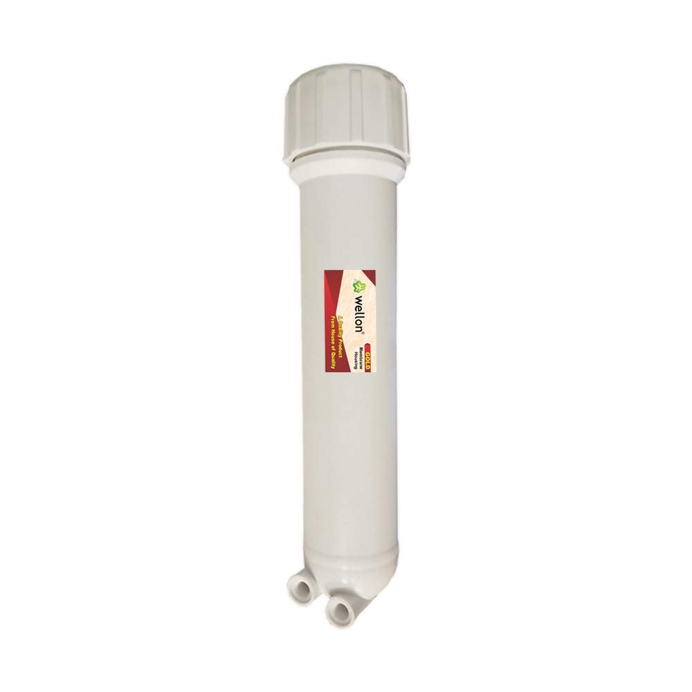 Wellon Gold Membrane Double Oring Housing with Teflon Tape and Connecting Elbows for Domestic RO Systems