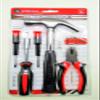 Vishal Premium Quality Hand Tool Kit - Set Of 10 (Hammer, Plier, Screwdriver, Precision Screwdriver) view 2