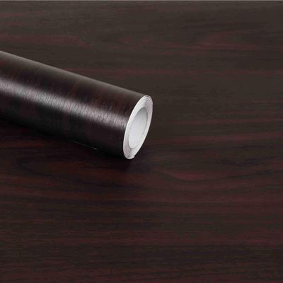 CVANU? Self Adhesive Wood Grain Wallpaper Waterproof Old Furniture Vinyl Stickers Wooden Door Wardrobe Desktop PVC Wall Papers Cv195 12''x150''inch