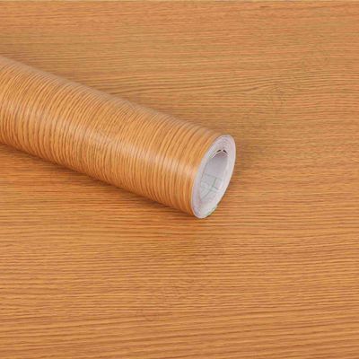 CVANU? Self Adhesive Wood Grain Wallpaper Waterproof Old Furniture Vinyl Stickers Wooden Door Wardrobe Desktop PVC Wall Papers Cv289 12''x150''inch