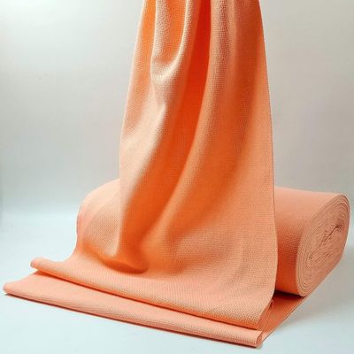 ARO Art Cross Stitch Matty Fabric for Embroidery (2 m, Light Orange)