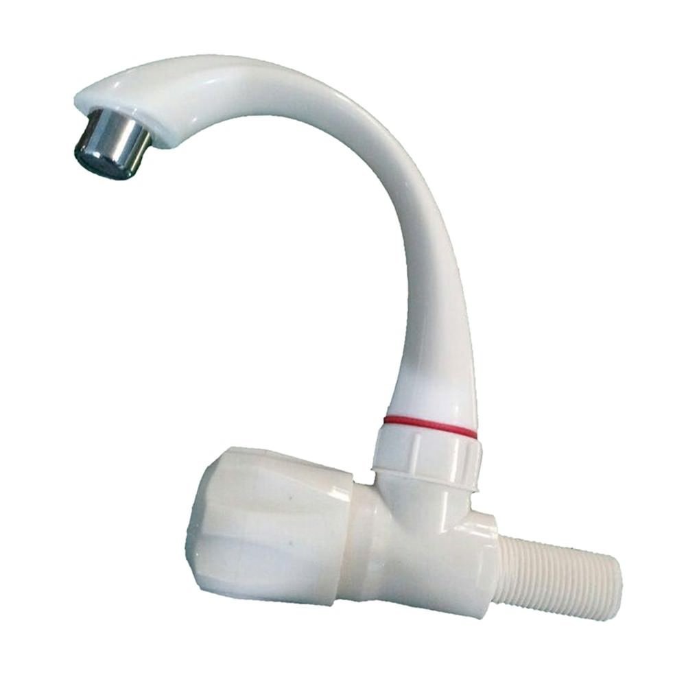 Lexa Plastic Sink Cock Tap 15mm (Pack of 2)