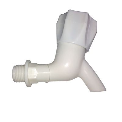 Lexa Plastic Short Body Bib Cock Tap 15mm (Pack of 9)