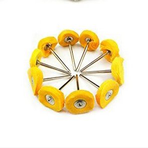 OSCAR 10pcs Polishing Buffing Wheel Pad Brush Jewelry Tools