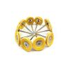 Oscar 10Pc Leather Polishing Buff Wheel 2.35mm Shank for Dremel Rotay Tools Jewelry Watch Light Polish view 2